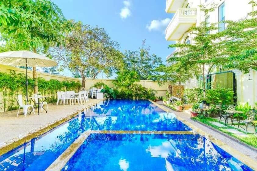 Hang Meas Boutique Hotel Kampot Luaran gambar